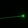Stylo de pointeur de laser de lumière verte de point simple de 200mW avec 16340 noir de batterie