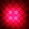 200mW Dot Pattern / Star Pattern / Multi-Patterns Fokus Rotlichtlaserpointer Silber