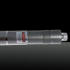 Motif 2000MW point Starry Pur Blue Light Pointeur Laser Pen avec 18 650 Argent Batterie rechargeable