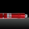 2000mW Focus Starry Pattern Pure Blue Light Laser Pointer Pen with 18650 Rechargeable Battery Red