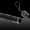 100mW Extension-Tipo fuoco Red Dot modello Facula Laser Pointer Pen con 18.650 batteria ricaricabile Silv