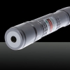 100mW Extension-Type Focus Green Dot Pattern Facula Laser Pointer Pen with 18650 Rechargeable Battery Silver