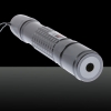 Patrón 100mW Extensión-Tipo de enfoque púrpura fácula lápiz puntero láser con 18.650 de plata de la batería recargable