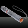 Motif 100mW Extension-Type de focus Violet Dot Facula stylo pointeur laser avec 18 650 Argent Batterie rechargeable