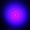 1000mW Foco estrelado Pattern Blue Laser Pointer Pen Luz com 18.650 Prata Bateria Recarregável