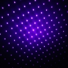 10mW Middle Open Starry Pattern Purple Light Naked Laser Pointer Pen Red