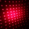 200mW Médio Aberto estrelado Pattern Red Light Nu Laser Pointer Pen Azul
