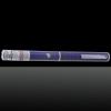 30mW Middle Open Starry Pattern Purple Light Naked Laser Pointer Pen Blue
