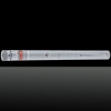 5mW Middle Open Starry Pattern Red Light Naked Laser Pointer Pen Silver