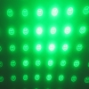 LT-606 6-en-1 Motif Starry vert Mise au point Pointeur Laser Light Pen avec 18 650 Rechargeable Battery Noir