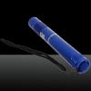 1000mW Focus Pure Blue Beam Light Laser Pointer Pen with 16340 Rechargeable Battery Blue