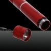 Lápiz de puntero láser con luz verde de haz de 100 mW 532nm con batería recargable 18650 roja