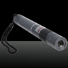 100mW 532nm Green Beam Light Laser Pointer Pen with 18650 Rechargeable Battery Silver