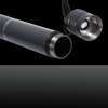 100mW 532nm faisceau vert Pointeur Laser Light Pen avec 18 650 Argent Batterie rechargeable
