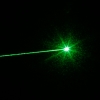 200mW 532nm Penna verde con puntatore laser con messa a fuoco a luce verde con 18650 batteria ricaricabile gialla