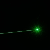 Pointer Pen 50mW 532nm fuoco differenziale Verde laser di fascio di luce con 18650 argento batteria ricaricabile