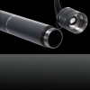 50mW 532nm Mise au point vert faisceau lumineux stylo pointeur laser avec 18650 Argent Batterie rechargeable