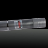 200mW 532nm Focus verde feixe de luz laser Pointer Pen com 18.650 Prata Bateria Recarregável