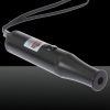 300mW 532nm Click Style Green Laser Pointer with Battery Black
