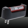 300mW 620 Click Style Pointeur laser rouge à dos ouvert Noir