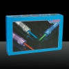 2000MW 532nm fascio puntatore laser blu (2 x 1200mAh) nero