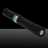 2000MW 532nm Strahl blaue Laser-Zeiger (2 x 1200mAh) Schwarz