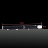 200MW 650nm faisceau réglable pointeur laser rouge noir (2 x AAA)