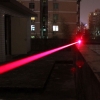 400mW rojo rayo de luz a prueba de agua de plata lápiz puntero láser