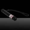 200MW 650nm faisceau rouge pointeur laser noir (1 * 800mAh)