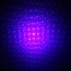 2000MW 455nm antorcha forma del haz láser azul Puntero Negro (2 x 880mAh)