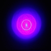 2000MW 455nm luz tocha forma do feixe Laser Pointer azul Preto (2 x 880 mAh)