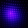 1000MW 455nm-Licht-Fackel Form Strahl Blau Laserpointer Schwarz (2 x 880mAh)
