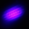 1000MW 455nm antorcha forma del haz láser azul Puntero Negro (2 x 880mAh)