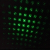 5MW 532nm fascio verde ricaricabile torcia puntatore laser Nero