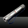 Argent pointeur laser vert rechargeable 200MW 532nm Beam (1 * 4000mAh)