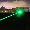 100MW 532nm Green Focus Laser Pointer (1*4000mAh) Silver
