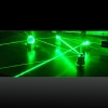 100MW 532nm Verde Primo puntatore laser (1 * 4000mAh) Silver