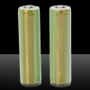 2pcs Panasonic 18650 3.7V 3400mAh Rechargeable Lithium Batteries with Protective Plate Green