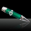 3 in 1 5mW 650nm Red Laser Pointer Pen with Green Surface (Red Lasers + LED Flashlight + Writing)