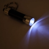 5pcs 1 LED Big lâmpada Lanternas Torch Preto