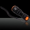 Adjustable Focus zoom Flashlight Torch Black