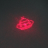 5 in 1 5mW 650nm rot Laserpointer mit Silber Oberfläche (Fünf ändern Entwurf Laser + LED-Taschenlampe)