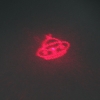 5 in 1 5mW 650nm rot Laserpointer mit grüner Oberfläche (Fünf ändern Entwurf Laser + LED-Taschenlampe)