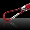 5 em 1 5mW 650nm Red Laser Pointer Pen com superfície vermelha (Cinco alterações no design Lasers + lanterna LED)