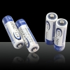 20pcs AA 1.2V 2500mAh batteria ricaricabile Ni-MH White and Blue