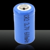 1pcs UltraFire LC16340 3.7V 880mAh batería recargable Deep Blue