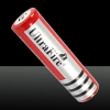 18650 3000mAh 3.7V Rechaargeable Red Bateria