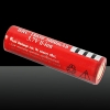 18650 3000mAh 3.7V Rechaargeable Rouge Batterie