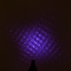 2Pcs 2 en 1 5mw 405nm Puntero láser azul violeta y caleidoscópico medio abierto
