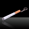 Cigarette Shaped Red Laser Pointer with Ball Pen and LED Light Keychain